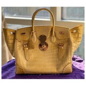 *SOLD!* $22.5K RALPH LAUREN Alligator Crocodile